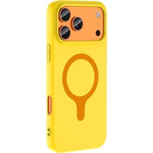 Cepustik Telefon Aksesuarları iPhone 17 Pro Kılıf M-Safe Şarj Özellikli Aris Silikon Kılıf