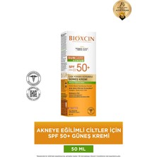 Bioxcin SPF 50+ Güneş Kremi 50 ml Akneye Eğilimli Ciltler İçin Çok Yüksek Koruma Sağlayan Krem