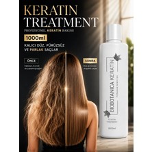 Biobotanica Keratin Brezilya Fönü Düzleştirici ve Besleyici Saç Bakım Kremi 1000 ml – Hindistan Cevizi Özlü, Tüm Saç Tipleri İçin
