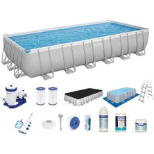 Bestway Prefabrik Havuz Seti 732 cm x 366 x cm 132 cm Bw 437 56474