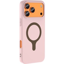 Cepustik Telefon Aksesuarları iPhone 17 Pro Kılıf M-Safe Şarj Özellikli Aris Silikon Kılıf