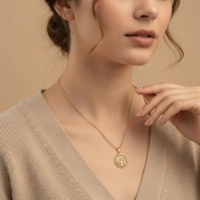 Stil Incisi/ Xupıng Jewelry Yaşam Ağacı Model Kolye