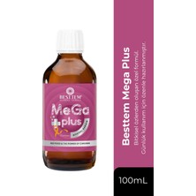 Besttem Mega Plus Bitkisel Karışım – Kurkumin ve Aronia İçeren Doğal Destek - 100 ml