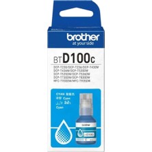 Brother BTD100C Cyan 5000 Sayfa Mürekkep Kartuş - T230/T236/T430W//T36DW/T530DW/T535DW/T536DW/T730DW/T830DW/T920DW/T925DW/T930DW/T935DW