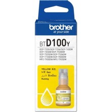 Brother BTD100Y Yellow 5000 Sayfa Mürekkep Kartuş - T230/T236/T430W//T36DW/T530DW/T535DW/T536DW/T730DW/T830DW/T920DW/T925DW/T930DW/T935DW
