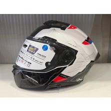 Mt Helmets Kask mt Atom 2 Highlands A7 Mavi/beyaz/siyah