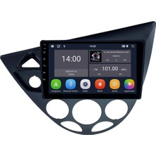 Navio Ford Focus Uyumlu Android Multimedya Sistemi (1999-2004) 8+256 GB (Yazılımsal) Pro Series NV-618