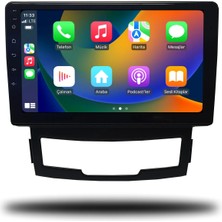 Navio Ssangyong Korando 2011-2013 Uyumlu 8+256 GB Android Carplay Multimedya Sistemi (Yazılımsal) Pro Series NV-620