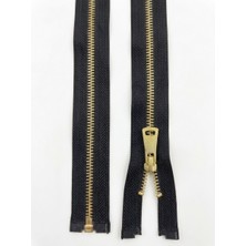 YFS Fermuar T5 Metal Separe Gold Dişli Mont Fermuarı 1 Adet