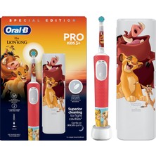 Oral-B Vitality Pro Lion King Özel Seri Çocuklar İçin Şarj Edilebilir Diş Fırçası
