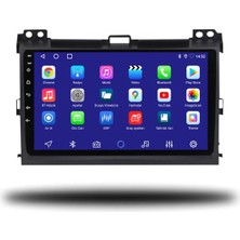 Navio Toyota Land Cruiser Prado 2004-2009 8+256 GB Premium Ekran Android Carplay Multimedya Sistemi (Yazılımsal) Pro Series NV-2187