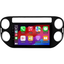 Navio Volkswagen Tiguan Android Multimedya Sistemi (2008-2016) 8+256 GB Premium Ekran  (Yazılımsal) Pro Series NV-1949