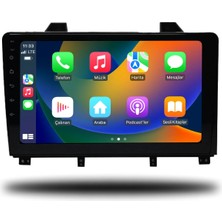 Navio Peugeot 3008 2009-2015 Uyumlu Manuel Klima 8+256 GB Android Carplay Multimedya Sistemi (Yazılımsal) Pro Series NV-641