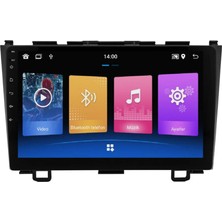 Navio Honda Cr-V Android Multimedya (2007-2012) Uyumlu 8+256 GB Lüks Ekran  (Yazılımsal) Pro Series NV-1630