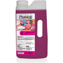 Photoink Epson DX5/DX7/5113 Için Süblimasyon 1000 ml Kırmızı Magenta Geniş Format Mürekkep (T - Sd7)