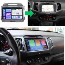 Navio Kia Sportage Android Gps Carplay 8+256 GB Kamera + Çerçeve (2010-2015)  (Yazılımsal) Pro Series NV-1560