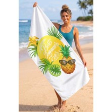 Vevien Home Best Summer Dijital Baskılı 75 x 150 cm Plaj Havlusu