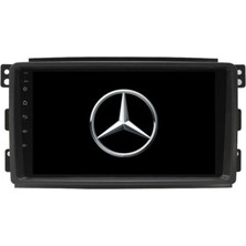 Navio Mercedes Smart Fortwo-Forfour Android Gps Carplay 8+256 GB Kamera + Çerçeve (2004-2010) (Yazılımsal) Pro Series NV-1250