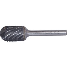 Dwcarbide C Tipi Silindirik Oval Başlı Karbür Kalıpçı Frezesi 2.5 x 3mm Komple Karbür DWF3KC02