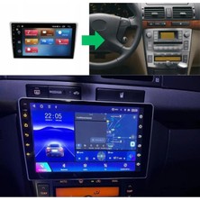 Navio Toyota Avensis Android Gps Carplay 8+256 GB Kamera + Çerçeve (2002-2008) (Yazılımsal) Pro Series NV-1397