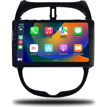 Navio Peugeot 206 1999-2011 Uyumlu 8+256 GB Android Carplay Multimedya Sistemi (Yazılımsal) Pro Series NV-787