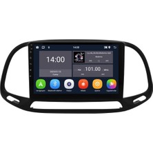 Navio Fiat Doblo Android Multimedya Sistemi (2015-2023 ) 8+256 GB (Yazılımsal) Pro Series NV-908