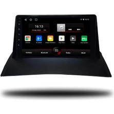 Navio Renault Megane 2 2004-2009 8+128 GB Premium Ekran  Android Carplay Multimedya Sistemi (Yazılımsal) Pro Series NV-3981