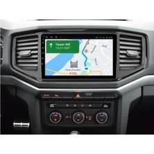Navio Volkswagen Amarok Android Gps Carplay 8+256 GB Kamera + Çerçeve (2016-2020) (Yazılımsal) Pro Series NV-1256