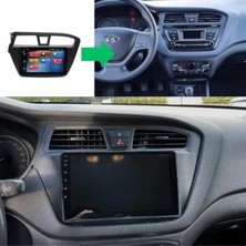 Navio Hyundai I20 Android Gps Carplay 8+256 GB Kamera + Çerçeve (2014-2017) (Yazılımsal) Pro Series NV-1464
