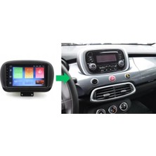 Navio Fiat 500X Android Gps Carplay 8+256 GB Kamera + Çerçeve (2015-2021) (Yazılımsal) Pro Series NV-1293