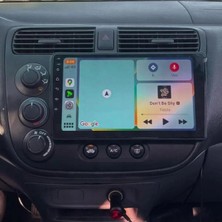 Navio Honda Civic V-Tech 2 Android Gps Carplay 8+256 GB Kamera + Çerçeve (2001-2006) (Yazılımsal) Pro Series NV-1200