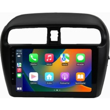 Navio Mitsubishi Space Star 2014-2022 8+256 GB Premium Ekran Android Carplay Multimedya Sistemiuyumlu (Yazılımsal) Pro Series NV-2143