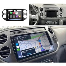 Navio Volkswagen Tiguan Android Gps Carplay 8+256 GB Kamera + Çerçeve (2007-2015) (Yazılımsal) Pro Series NV-1407