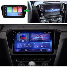 Navio Volkswagen B8 Android Gps Carplay 8+256 GB Kamera + Çerçeve (2016-2020) (Yazılımsal) Pro Series NV-1435