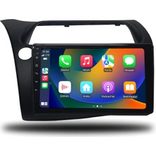 Navio Honda Civic Hb Euro 2007-2012 8+256 GB Premium Ekran Android Multimedya Sistemi (Yazılımsal) Pro Series NV-2106