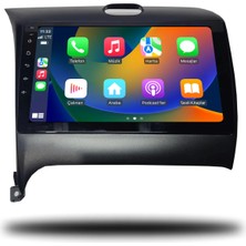 Navio Kia Cerato 2016-2018 8+256 GB Premium Ekran Android Multimedya Sistemi (Yazılımsal) Pro Series NV-2056