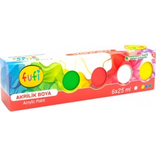 Fufi Akrilik Boya 6* 25 ml