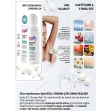 Epify Smooth & Fresh 3'ü 1 Arada Roll-On – Tüy Azaltıcı, Pürüzsüzleştirici ve Ter Önleyici Bakım