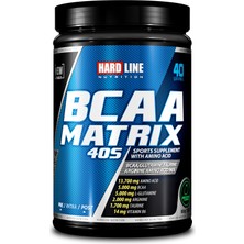 Hardline Bcaa Matrix 40S 600 gr Yeşil Elma