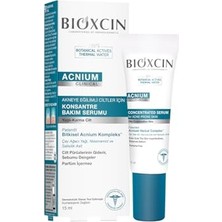 Die Grup Bioxcin Acnium Konsantre Bakım Serumu 15 ml – Akneye Eğilimli Ciltler Için Sebum Dengeleyici ve Nemlendirici Serum