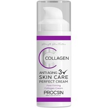 Die Grup Anti-Aging Etkili Collagen Krem, Yaşlanma & Kırışıklık Karşıtı, Cilt Sıkılaştırıcı & Yenileyici, Günlük Bakım, 50 ml