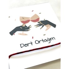 Atölye Merdiven Dert Ortağım Kanka Arkadaş Sevgili Hediye Bileklik Çift Eş Hediyelik