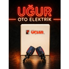 ÜÇLER Mini Takoz LED Lamba Üçgen 12V (2 Adet)