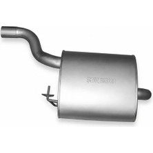 Egzoz Burada Bmw E39 5.20I - 5.23I - 5.25I Arka Egzoz Son Susturucu Eksoz E-39 520I - 523I - 525I 1998 - 2000
