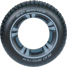Bestway Simit Şekilli 91 cm Büyük Boy Kamyon Lastiği, Dayanıklı ve Şık Tasarım