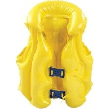 Premini 3 Bölmeli Ergonomik Şişme Can Yeleği, Ayarlanabilir ve Hediyeli