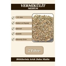 Die Grup Vermikülit - Bitki Kök Gelişimini Destekleyen Çimlendirme ve Köklenme Için - 2 Litre