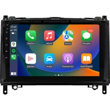 Navio Mercedes Crafter Android Multimedya (2007-2016) 8+256 GB Premium Ekran (Yazılımsal) Pro Series NV-1896