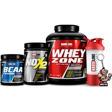 Hardline Nutrition Hardline Whey Zone 2300 gr + Bcaa Fusion + Nox 2 Kombinasyonu