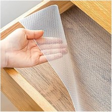 Die Grup Raf ve Çekmece Örtüsü Eva Pıtırcık 45CM x 10 M – Kesilebilir Şeffaf Silikon & Eva Kaymaz Mat, Mutfak Dolabı, Buzdolabı ve Çekmeceler Için Koruyucu, Yıkanabilir Silinebilir          [enerji Sınıfı A]